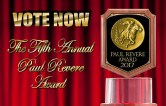 Vote Now Paul Revere Award